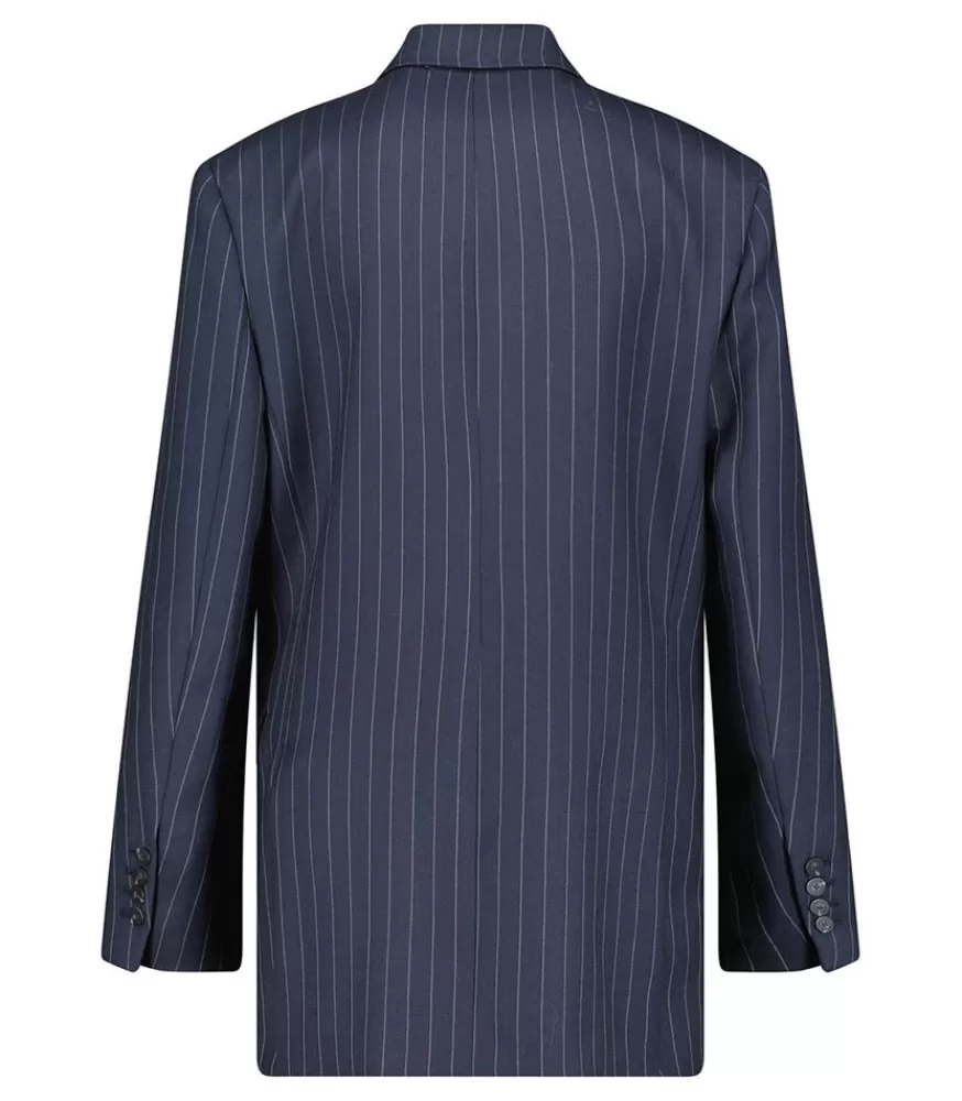 Femme Margaux Lonnberg Blazer Wilby Navy Stripes