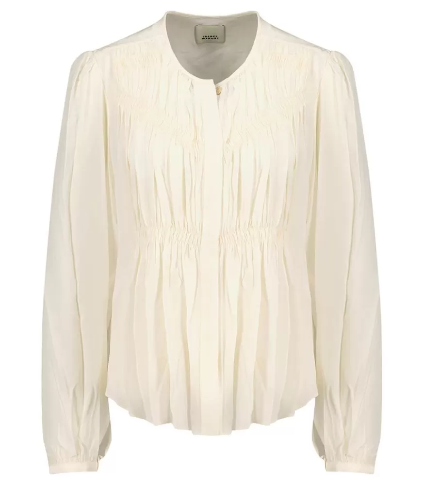 Femme Isabel Marant Blouse Nyme Ecru