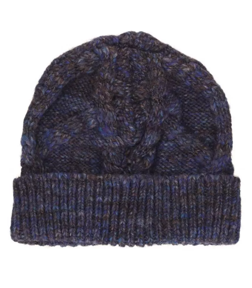 Femme Isabel Marant Bonnet Ryamy En Maille Chinee Midnight