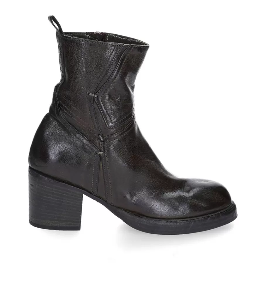 Femme King Tartufoli Boots Avec Empiecements En Cuir Kaki