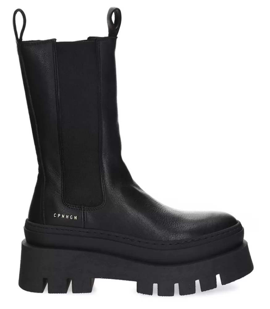 Femme Copenhagen Studios Boots Chelsea Vitello Black