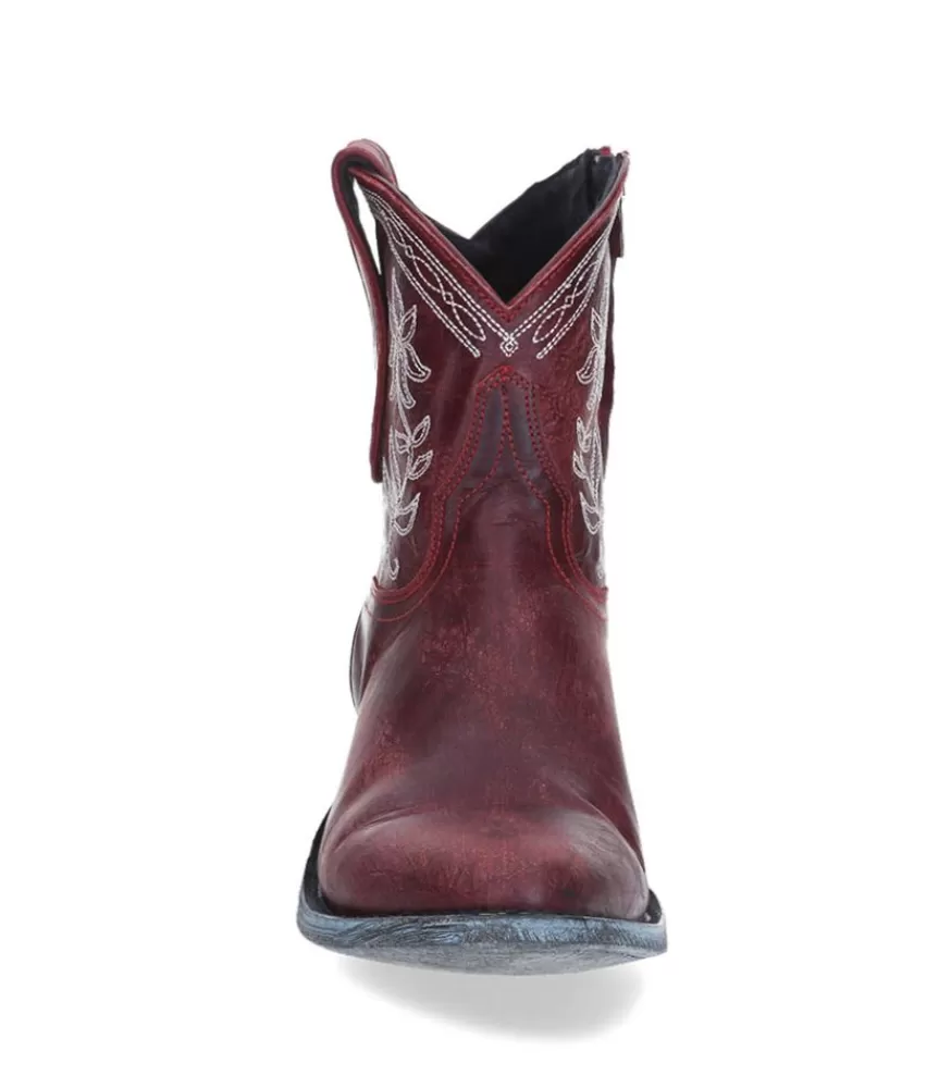 Femme Mexicana Boots Cocozipper Red Bone