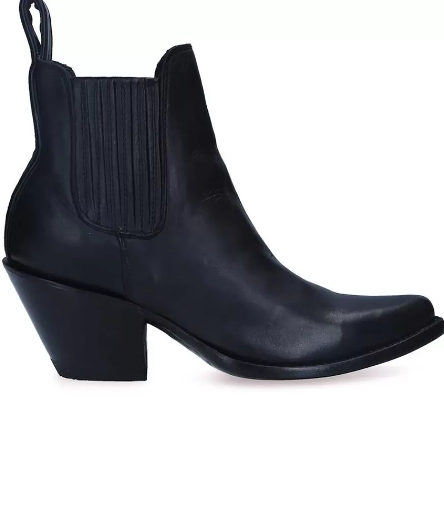 Femme Mexicana Boots Estudio Black Leather