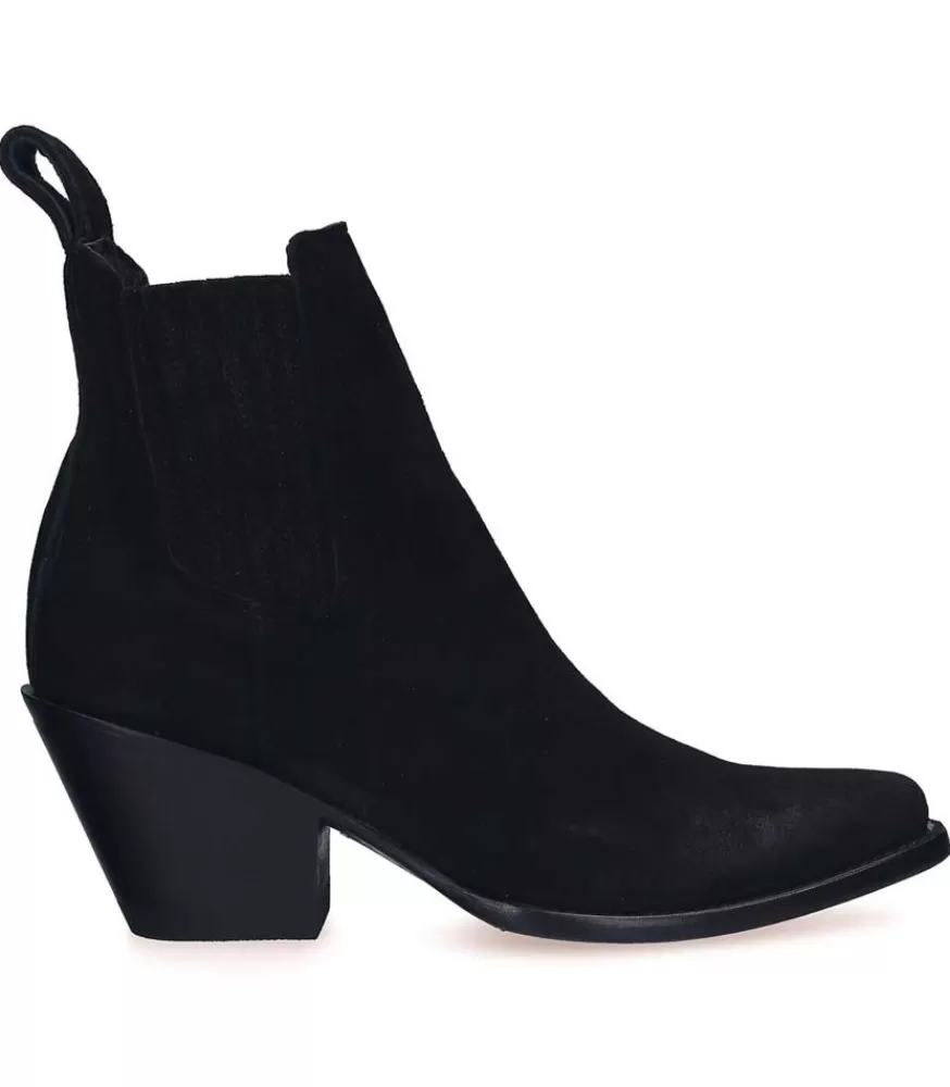 Femme Mexicana Boots Estudio Suede Noir