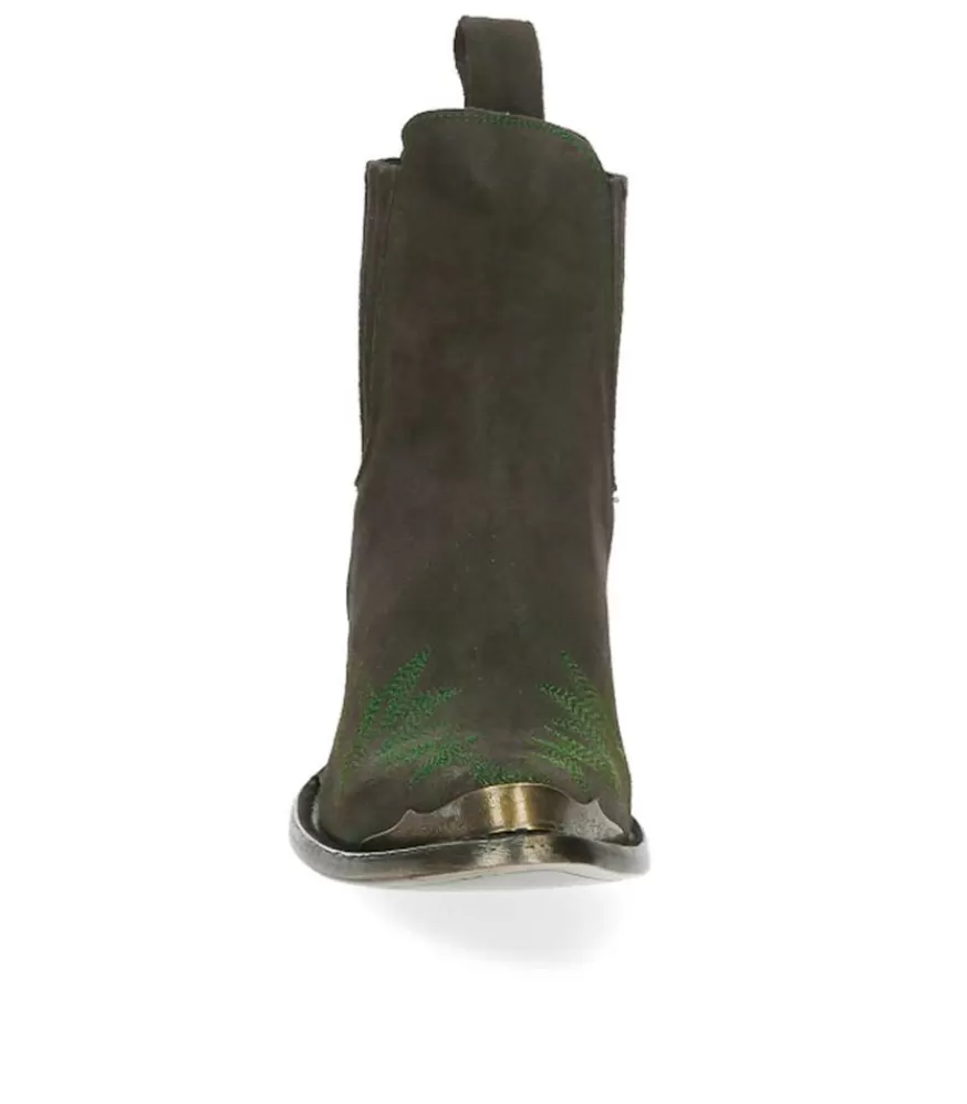Femme Mexicana Boots Gaucho Long Stitch Forest X Jane De Boy