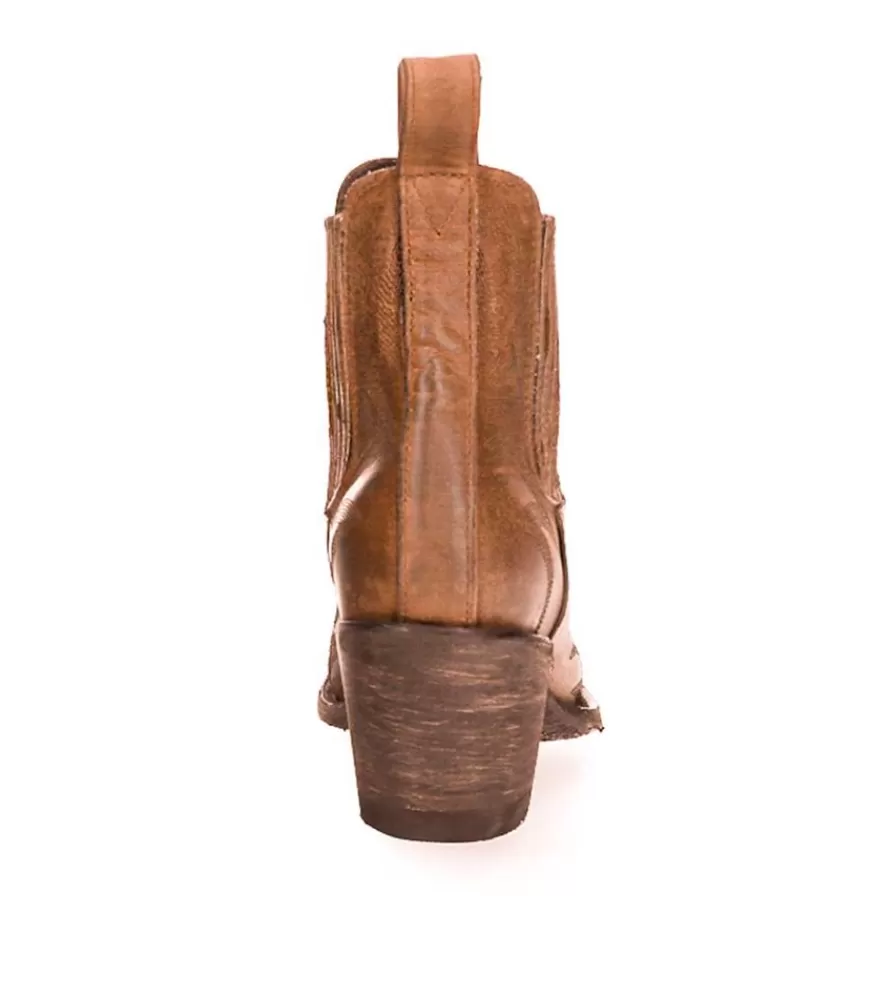 Femme Mexicana Boots Gaucho Long Stitch Tan Porto Cow X Jane De Boy