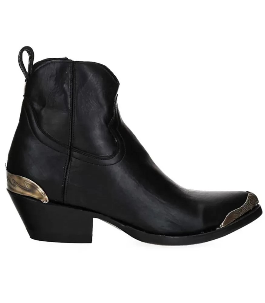 Femme Mexicana Boots Maya Becerro Negro