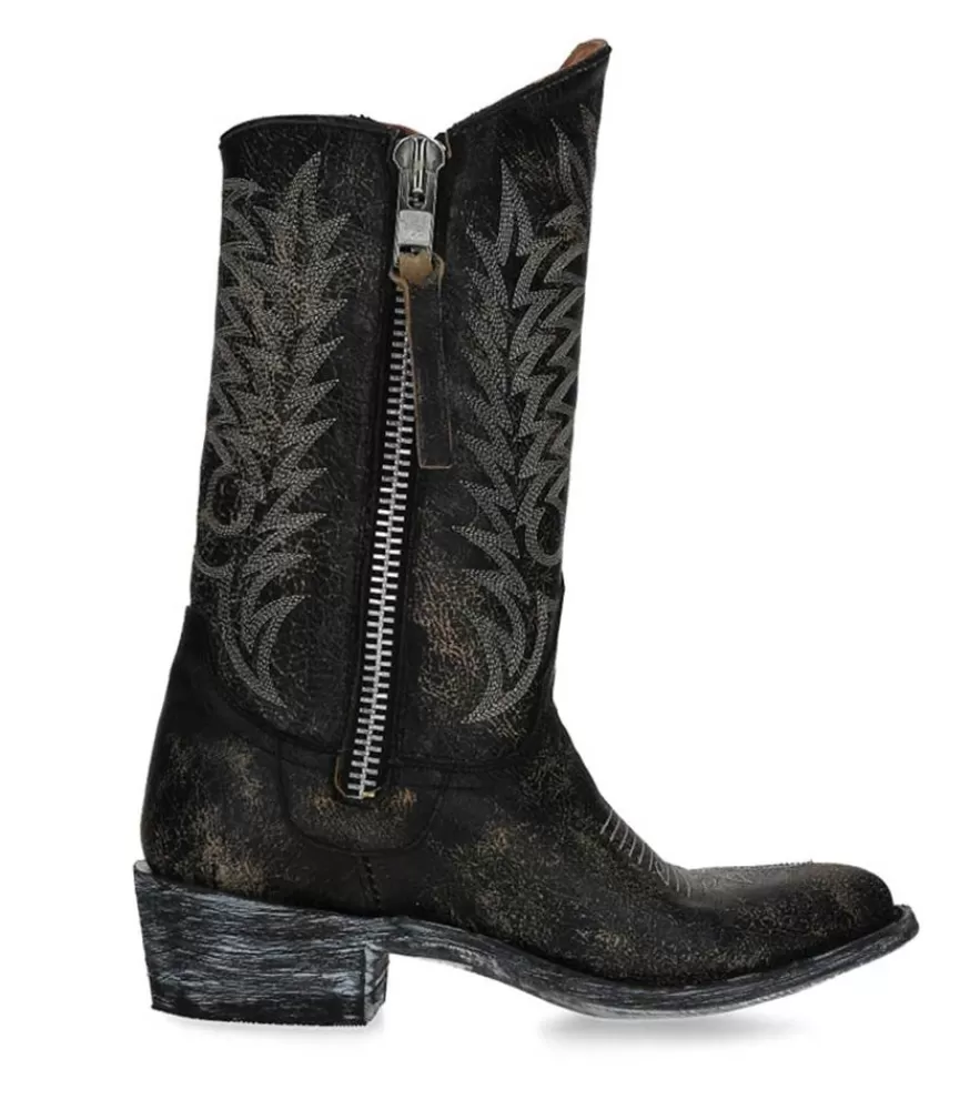 Femme Mexicana Boots Razz 10 Crack Black X Jane De Boy