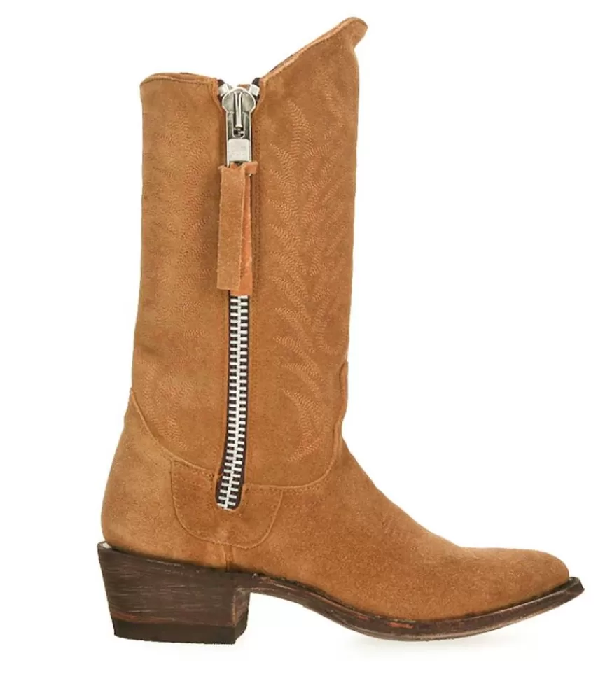 Femme Mexicana Boots Razz 10 Tan Sof Wild Suede X Jane De Boy
