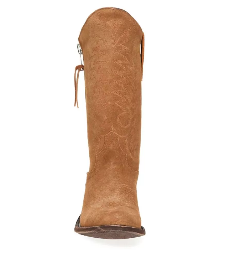 Femme Mexicana Boots Razz 10 Tan Sof Wild Suede X Jane De Boy