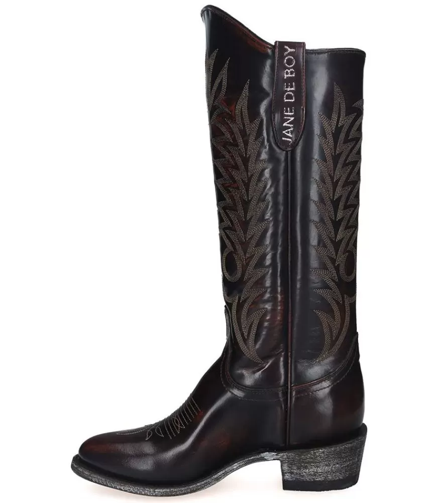 Femme Mexicana Boots Santiag Razz 13 Antik Brown X Jane De Boy