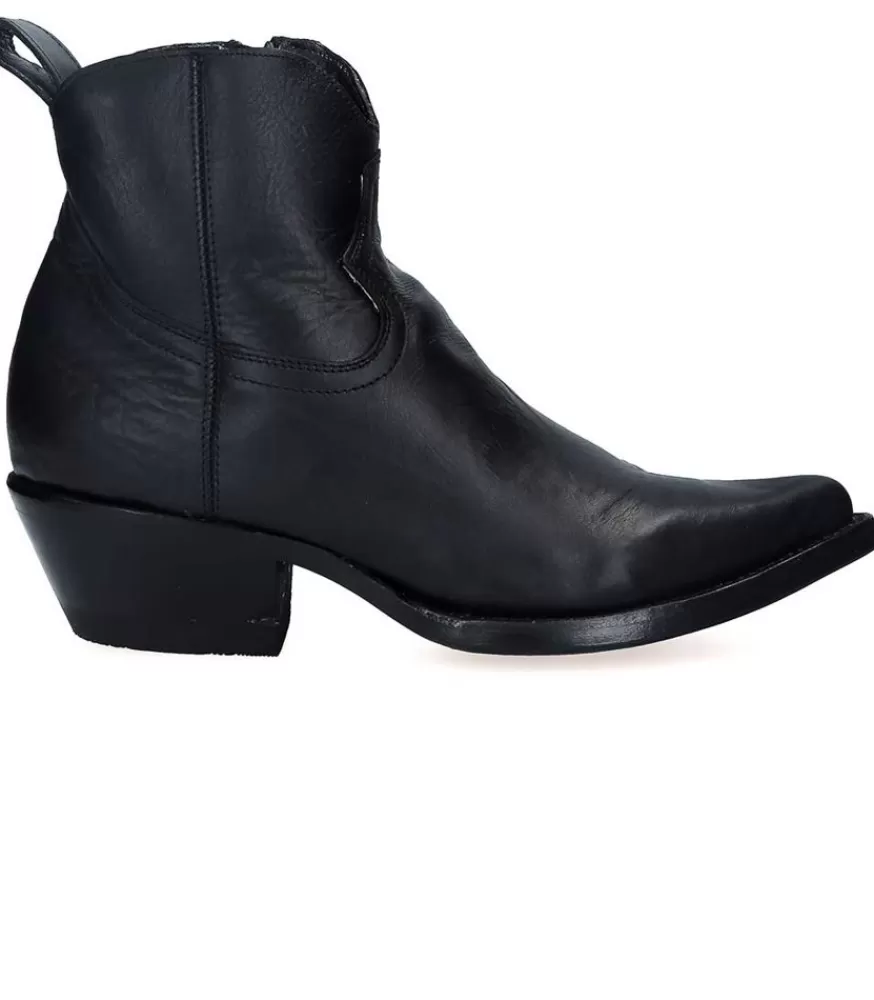 Femme Mexicana Boots Santiags Maya Becerro Black