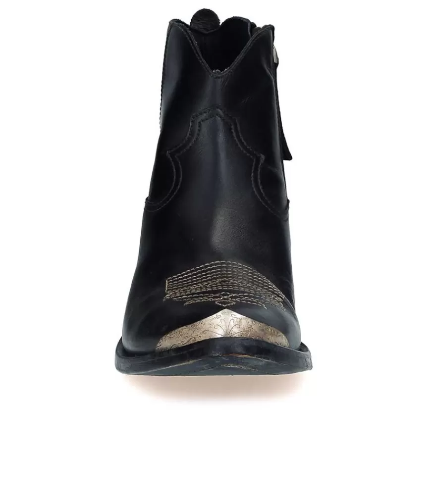 Femme Golden Goose Boots Young Leather Upper Black