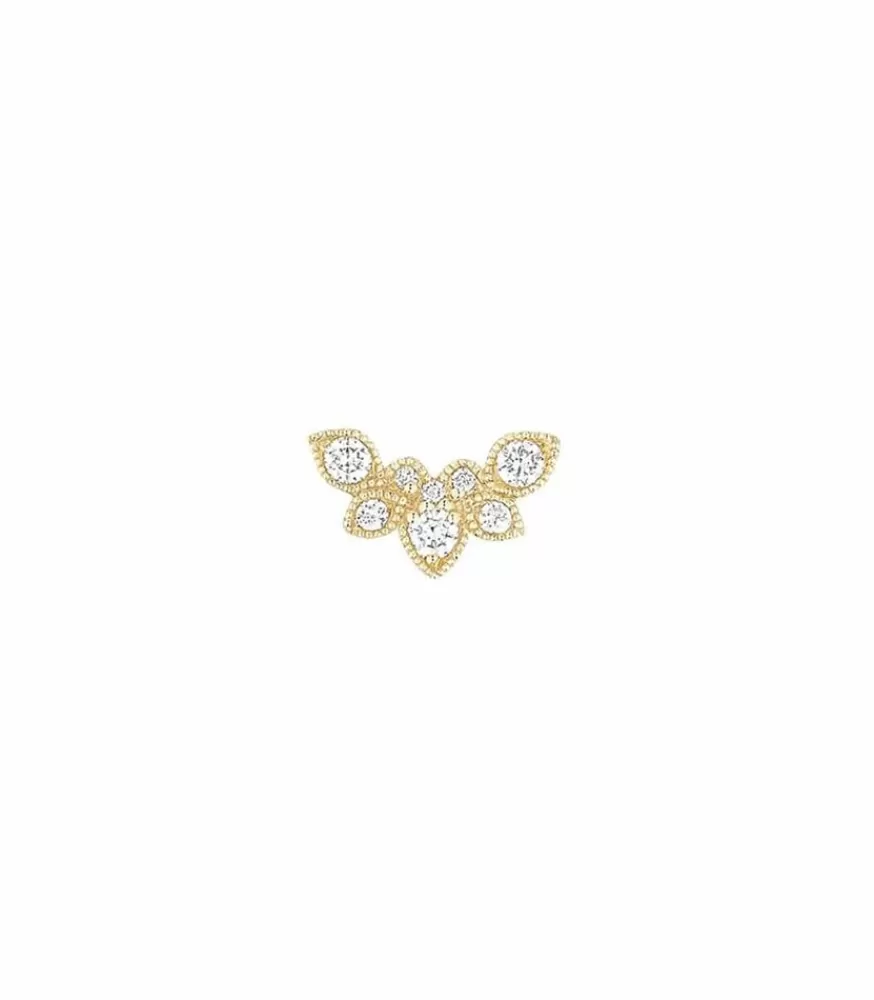 Femme Stone Paris Boucle D'Oreille Nude Or Jaune & Diamants