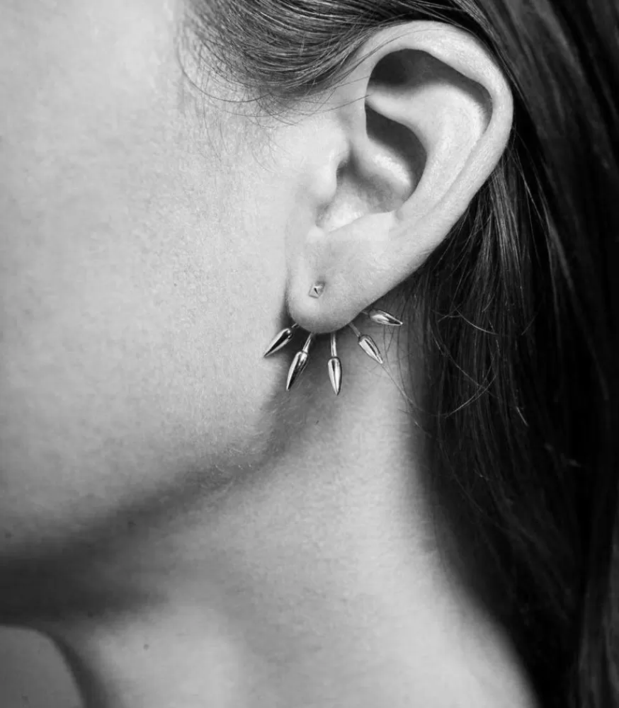 Femme Pamela Love Boucles D'Oreilles Five Spike X Jane De Boy