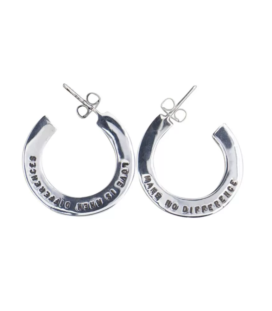 Femme Serge Thoraval Boucles D'Oreilles "Love Is"