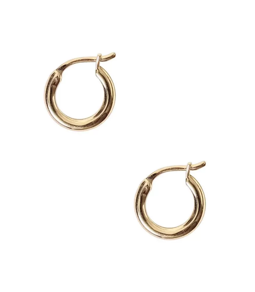 Femme Waekura Boucles D'Oreilles Olivia 12Mm Dore