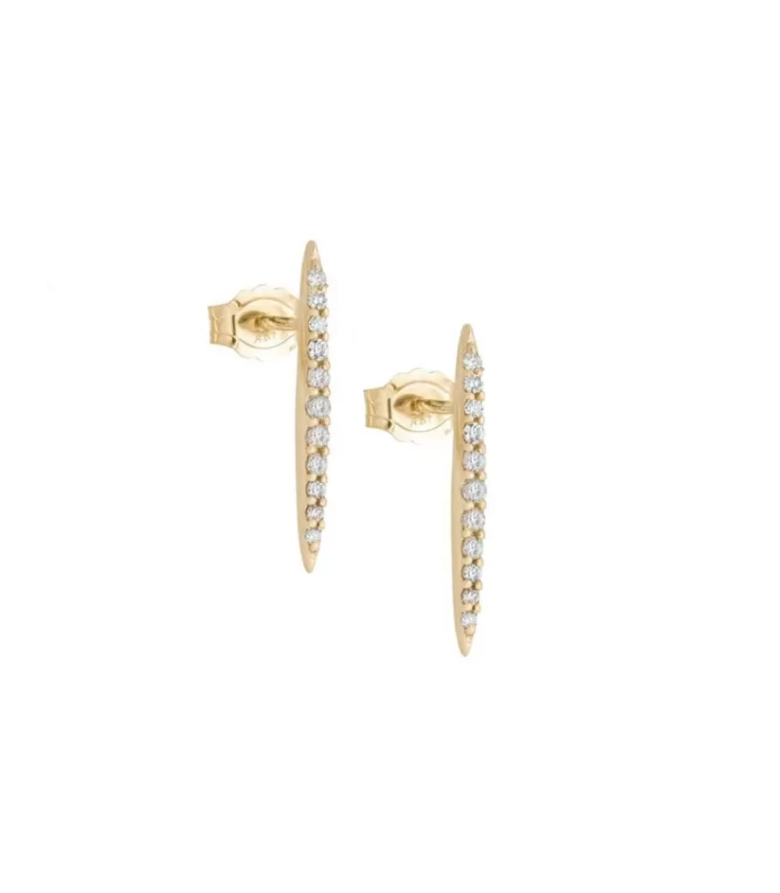 Femme Céline Daoust Boucles D'Oreilles Rayons De Soleil Diamants