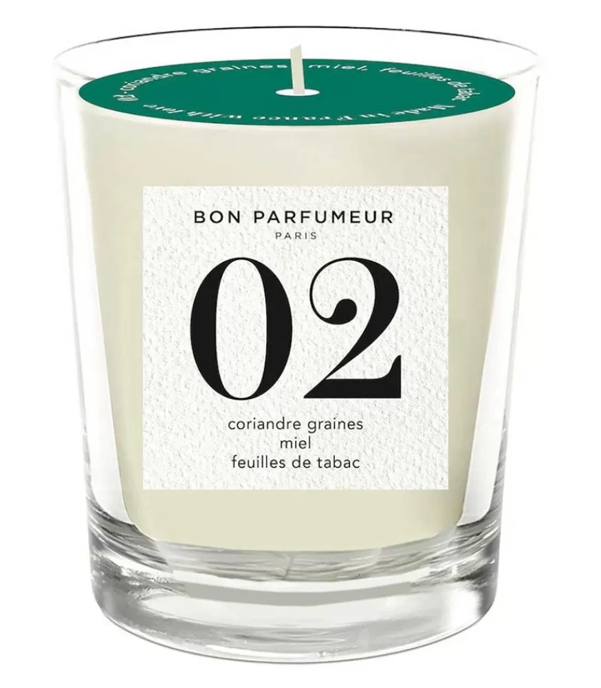 Bon Parfumeur Bougie Parfumee 02 Graines De Coriandre, Miel Et Feuilles De Tabac