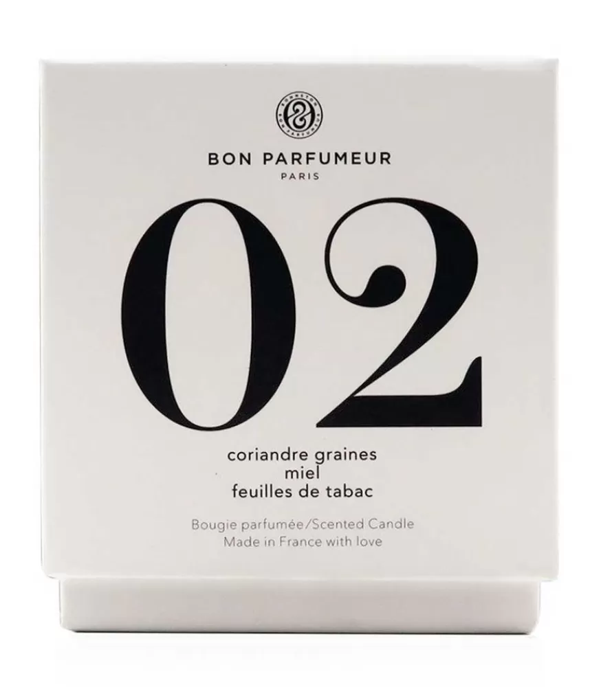 Bon Parfumeur Bougie Parfumee 02 Graines De Coriandre, Miel Et Feuilles De Tabac