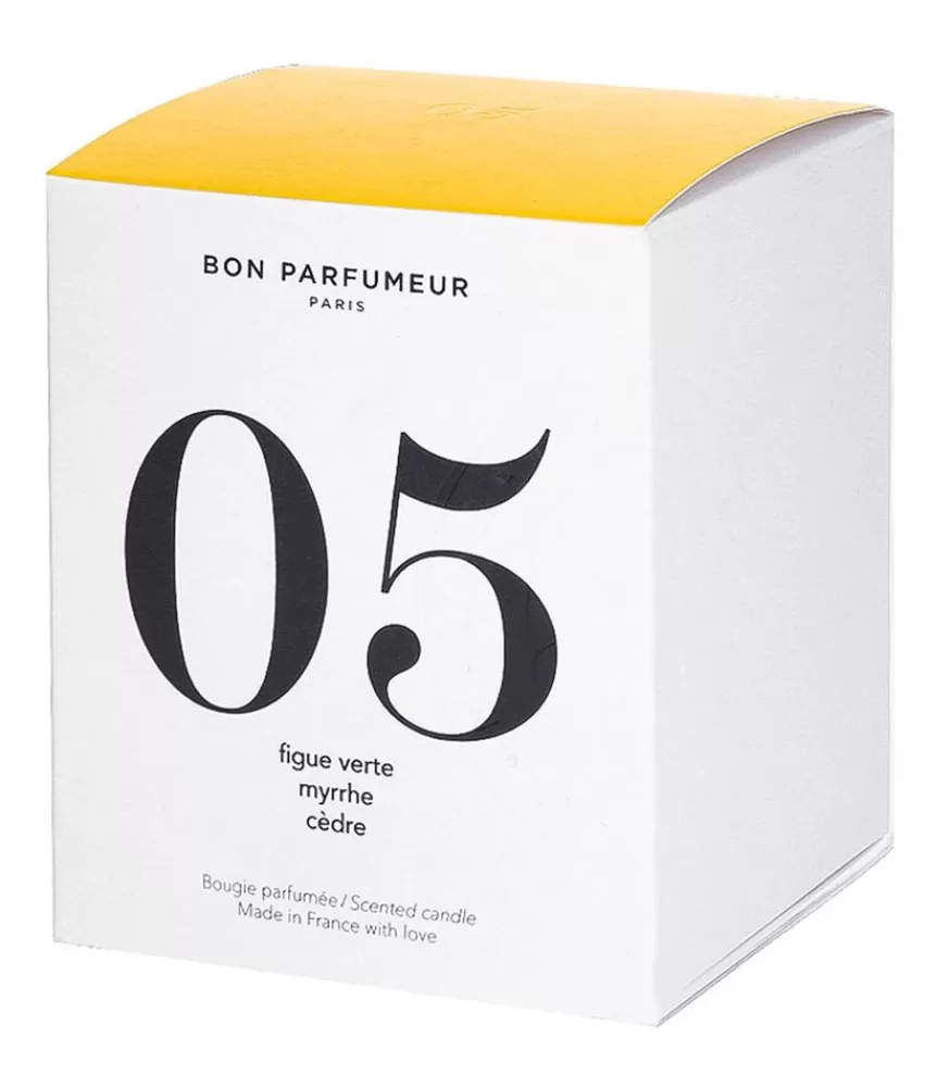 Bon Parfumeur Bougie Parfumee 05 Figue Verte, Myrrhe Et Cedre