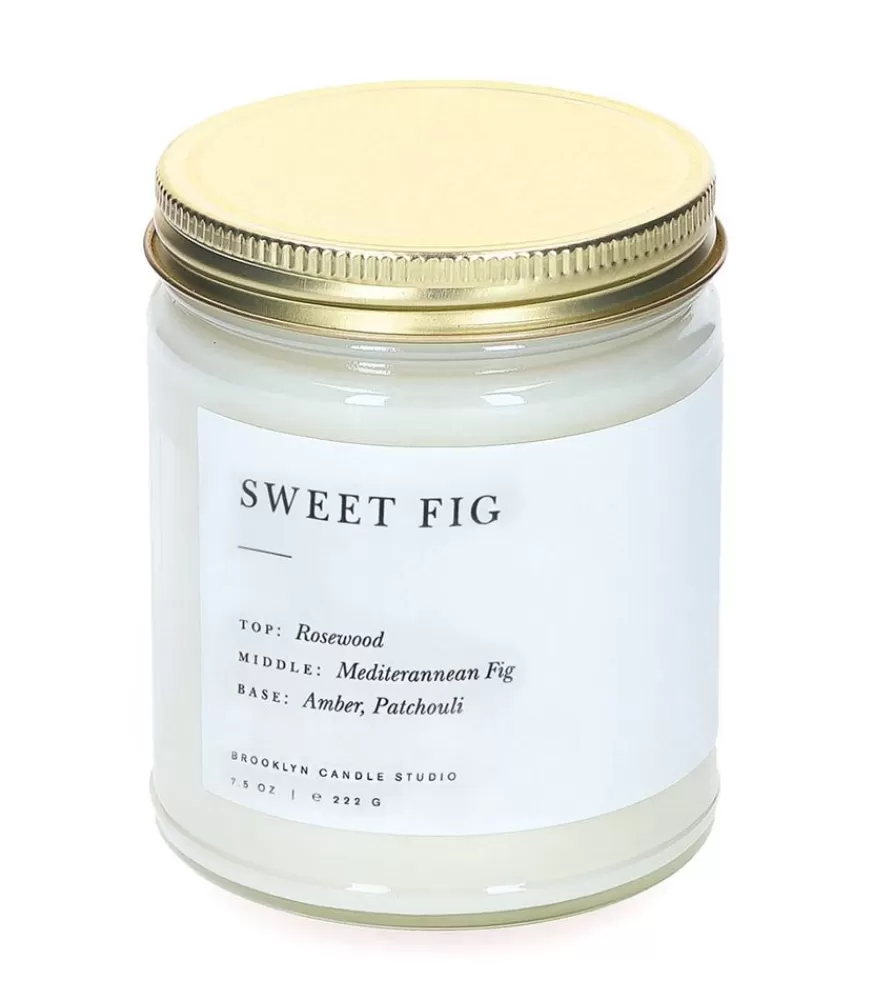 Brooklyn Candle Studio Bougie Vegetale Parfumee Minimalist Sweet Fig