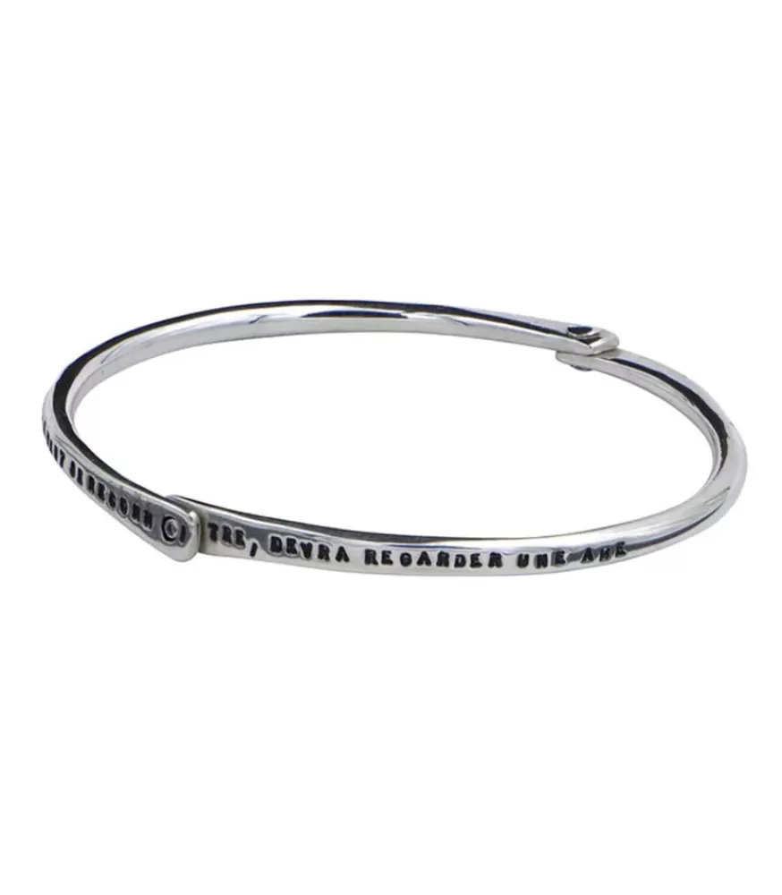 Femme Serge Thoraval Bracelet " Reflet" Rivete 3Mm