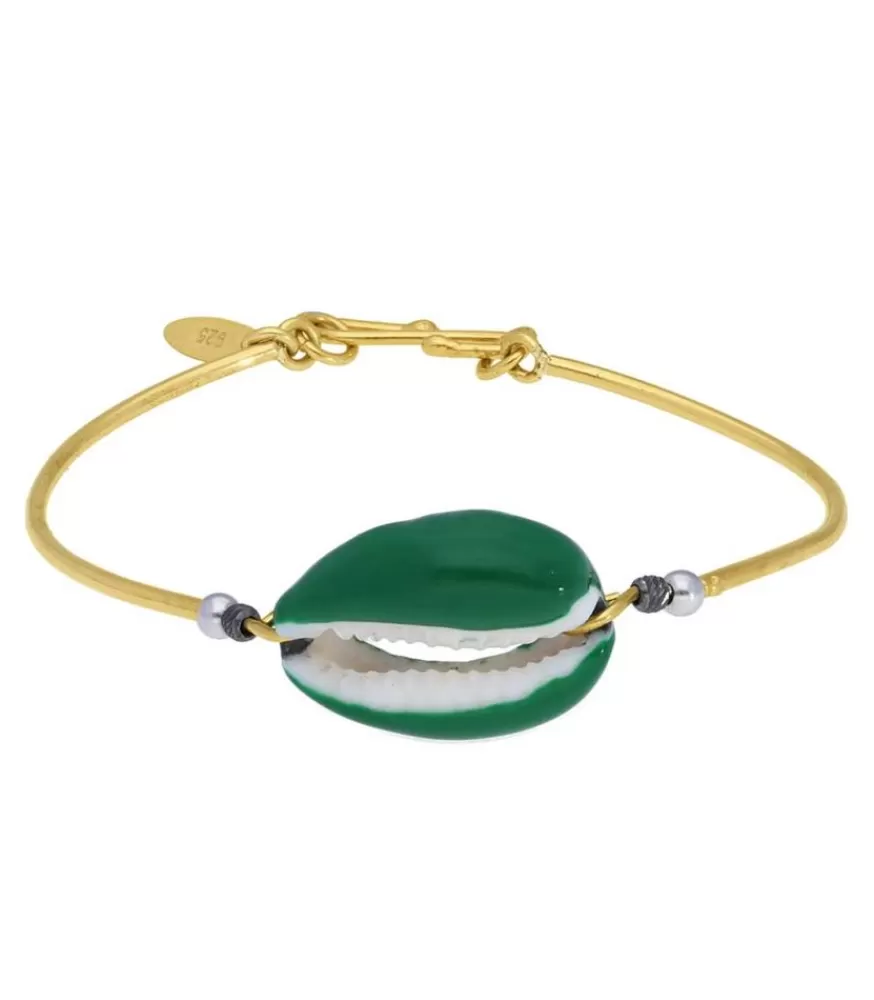 Femme Maison Irem Bracelet Pino A Arceaux Vermeil