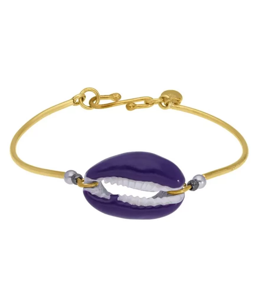 Femme Maison Irem Bracelet Pino A Arceaux Vermeil