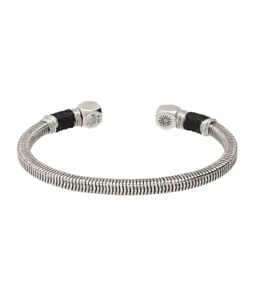 Femme Gas Bijoux Bracelet Sari Vilebrequin Argente