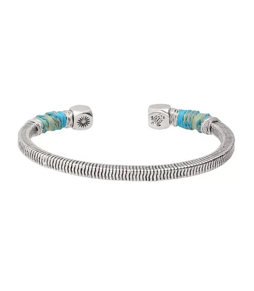 Femme Gas Bijoux Bracelet Sari Vilebrequin Argente