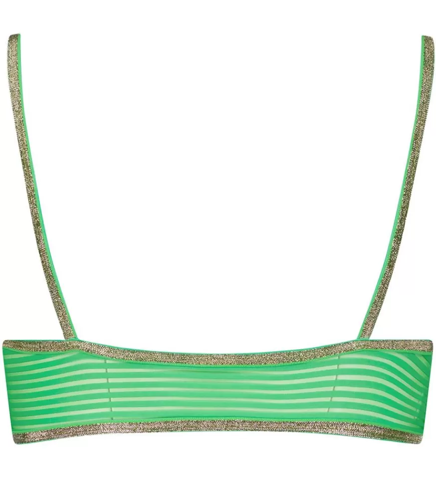 Femme La Nouvelle Brassiere Georgia Green Stripes