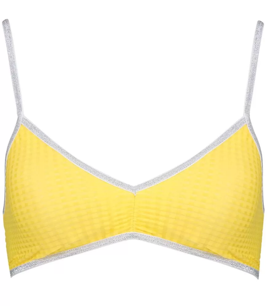 Femme La Nouvelle Brassiere Georgia Yellow Vichy