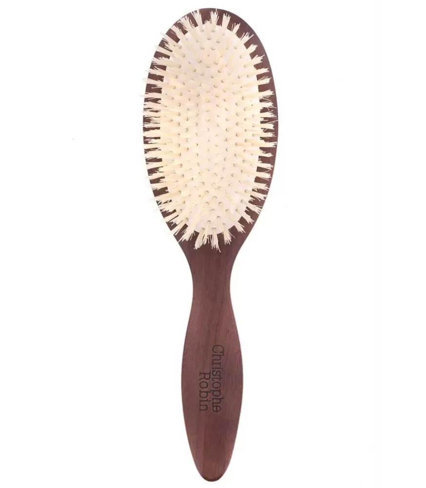 Femme Christophe Robin Brosse A Cheveux Demelante En Bois