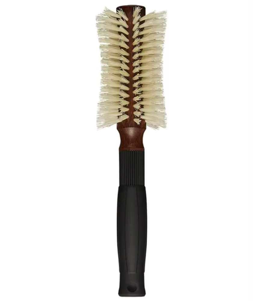 Femme Christophe Robin Brosse A Cheveux Pre-Incurvee Brushing 12 Rangs En Bois