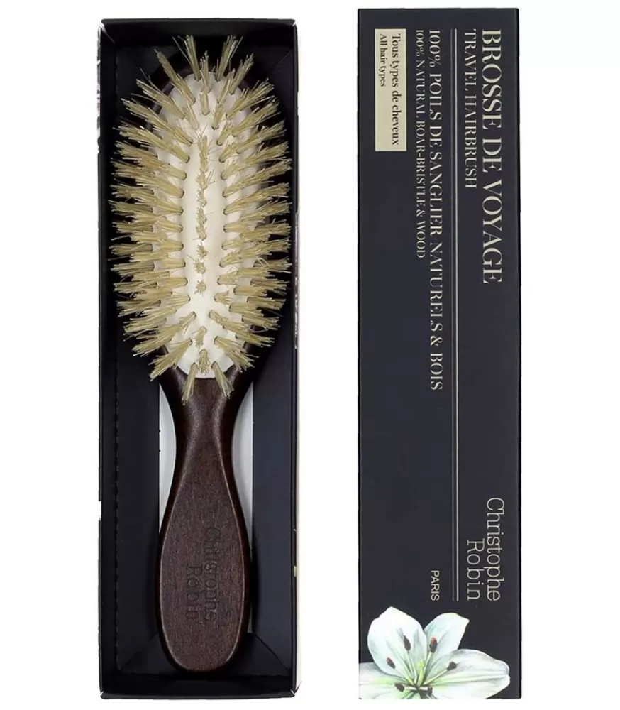 Femme Christophe Robin Brosse De Voyage En Bois