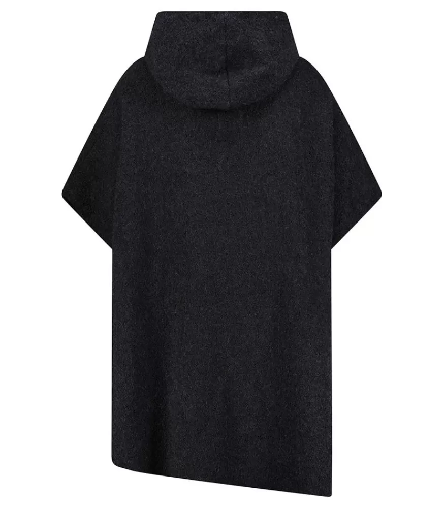 Homme Daub Cape A Capuche Noir