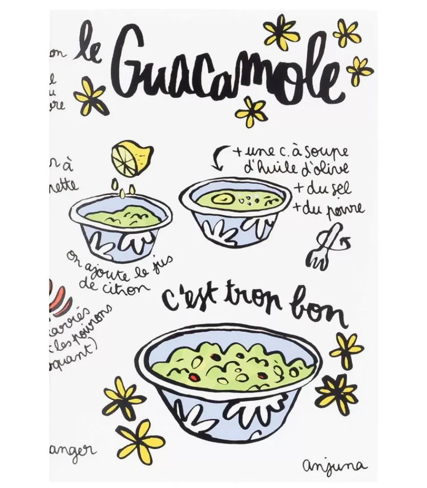 Image Republic Carte Recette Guacamole Anjuna Boutan