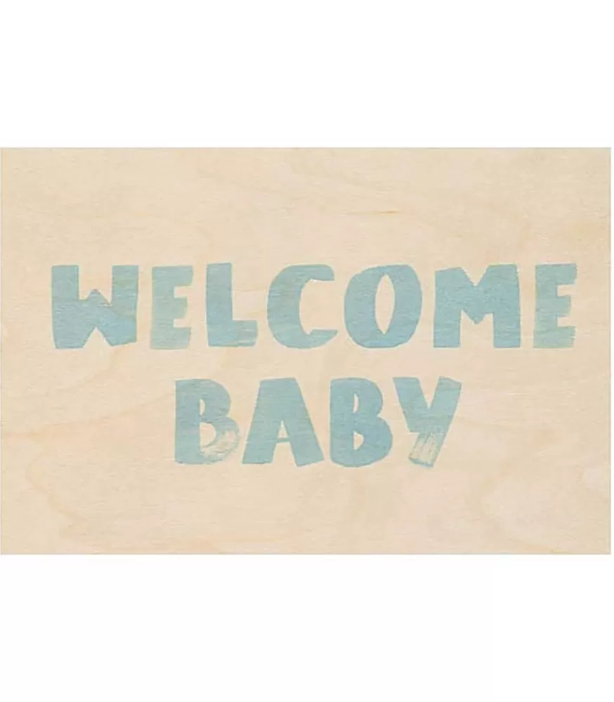 Woodhi Carte Welcome Baby