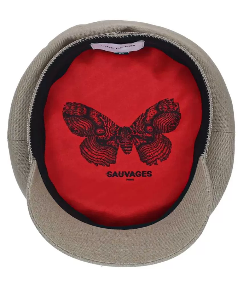 Femme Sauvages Paris Casquette Jane De Boy Kaki