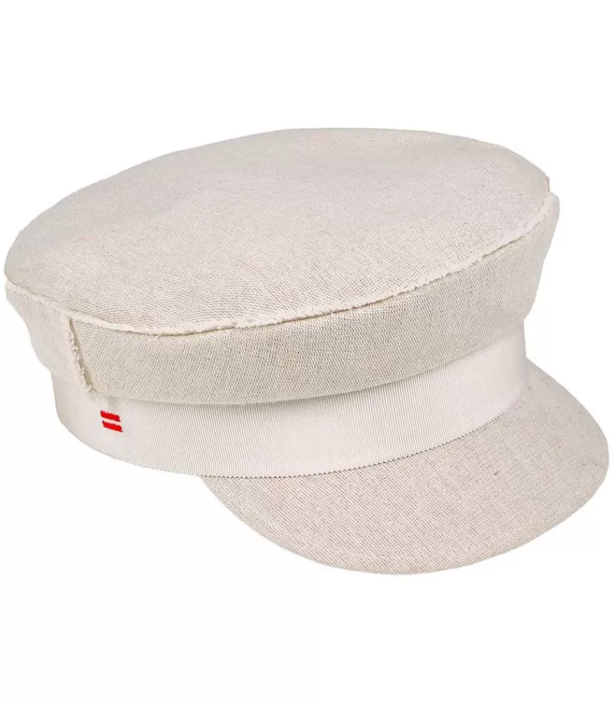 Femme Sauvages Paris Casquette Nancy Blanc Casse