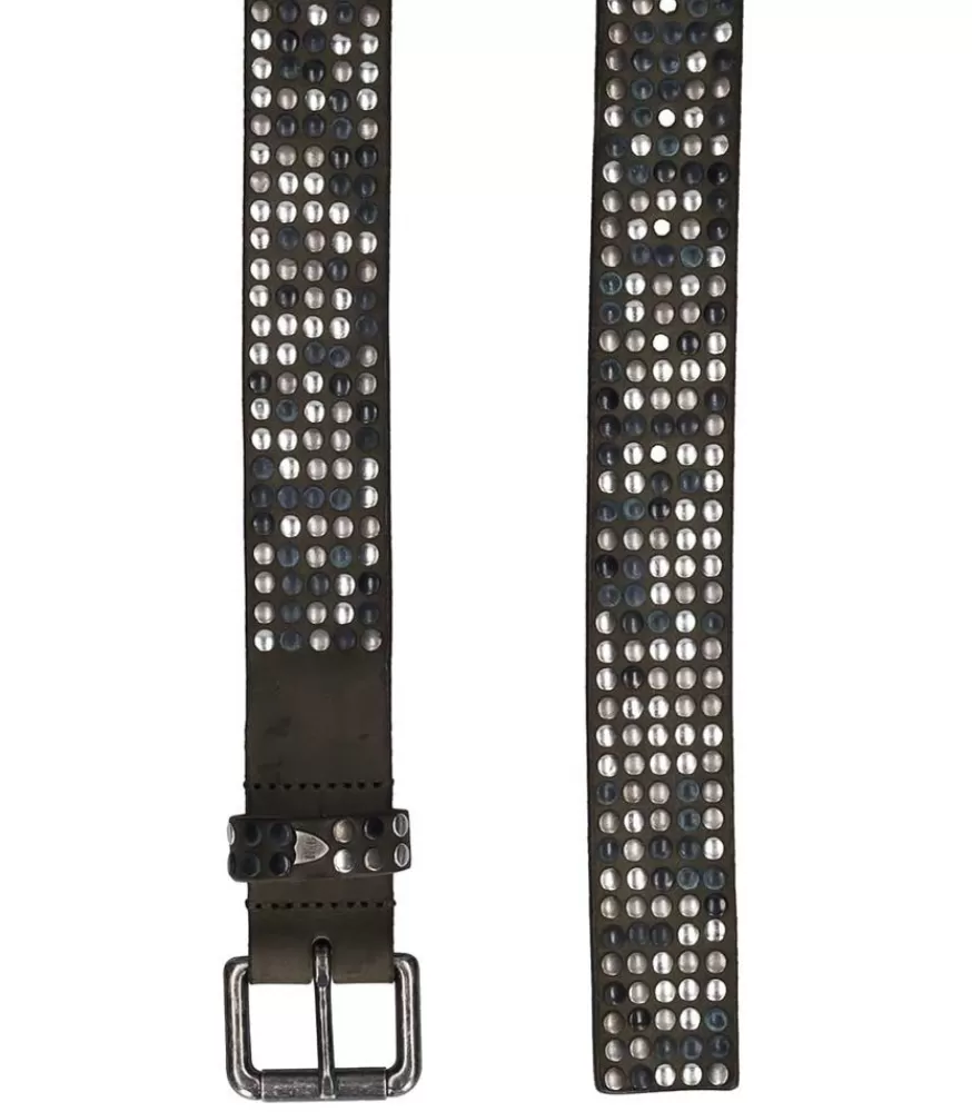 Femme HTC Los Angeles Ceinture Coloree A Clous Studs