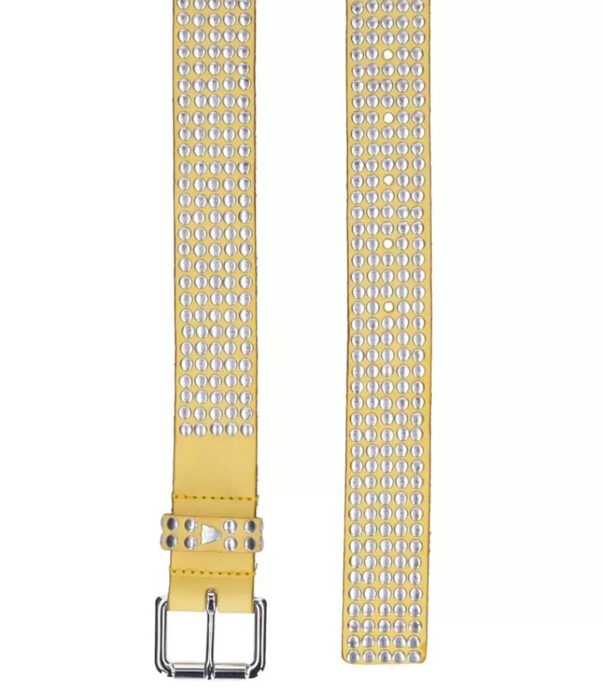 Femme HTC Los Angeles Ceinture Coloree A Clous Studs