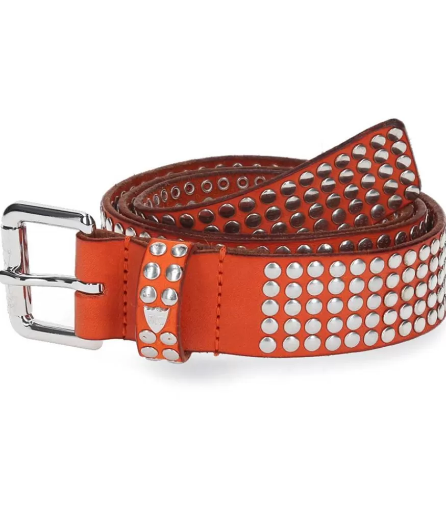Femme HTC Los Angeles Ceinture Coloree A Clous Studs