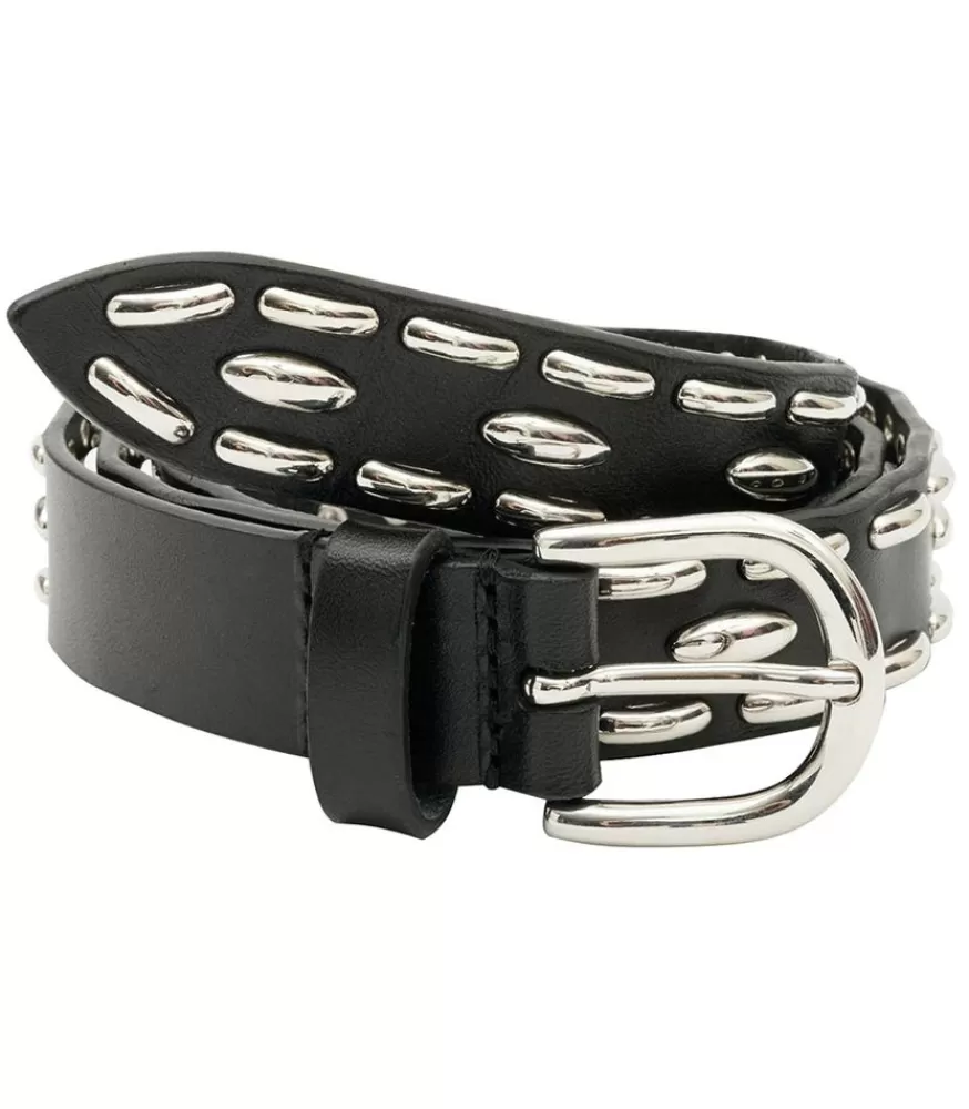 Femme Isabel Marant Ceinture En Cuir Zap Noir