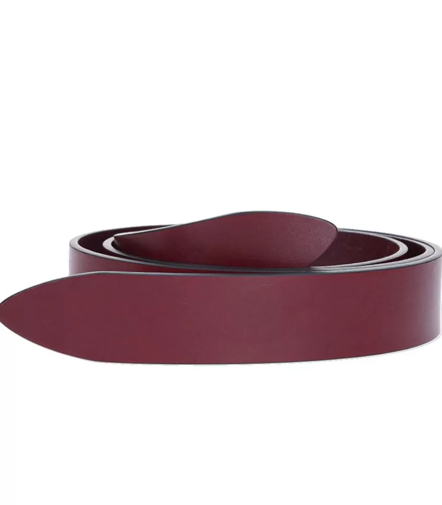 Femme Isabel Marant Ceinture Lecce Belt Burgundy