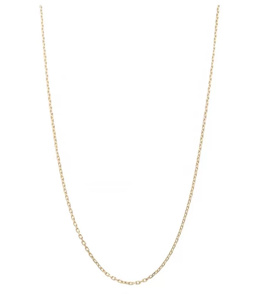 Femme Aurélie Bidermann Chaine Forcat Diamantee 70 Cm