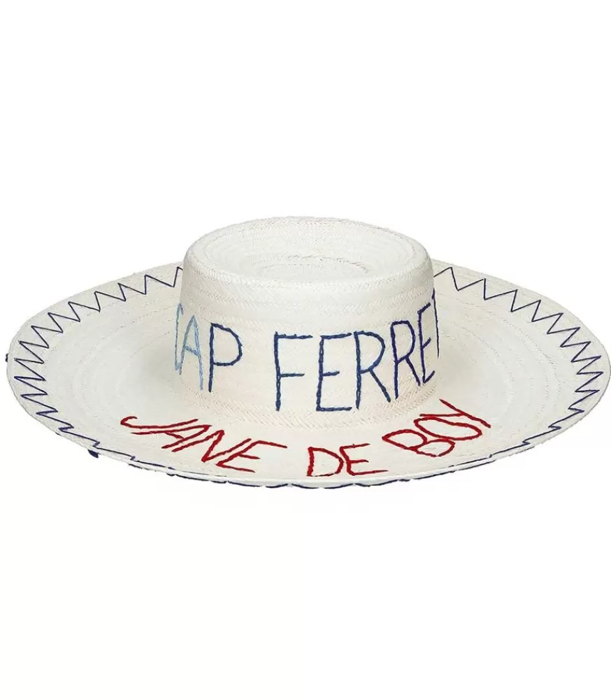 Femme Kilometre Paris Chapeau De Paille Cap Ferret X Jane De Boy