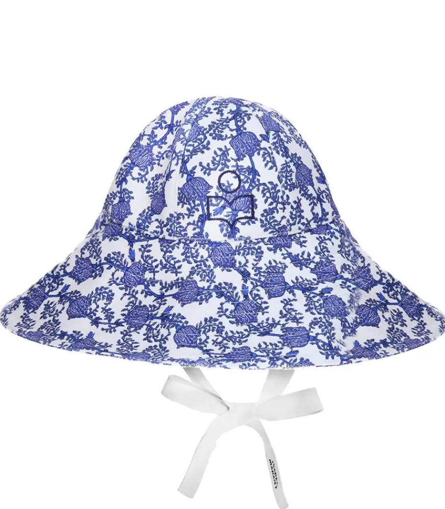 Femme Isabel Marant Chapeau Edona Royal Blue