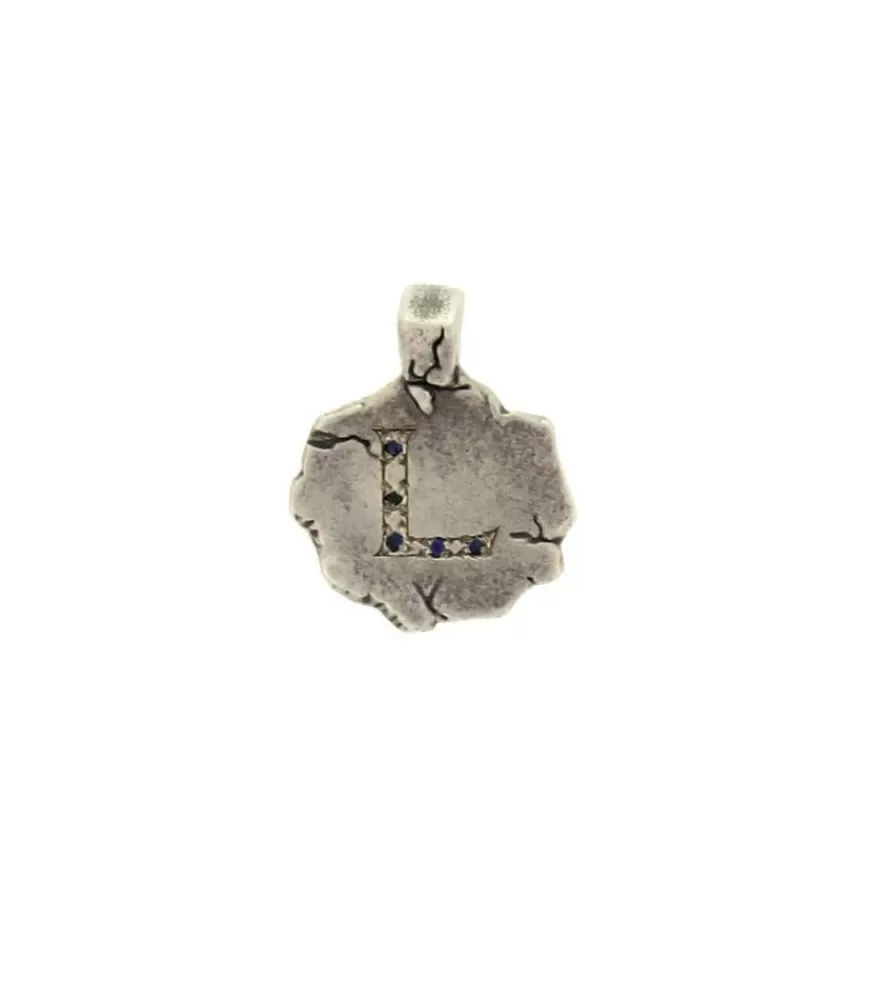 Femme Catherine Michiels Charm Initiale R En Argent